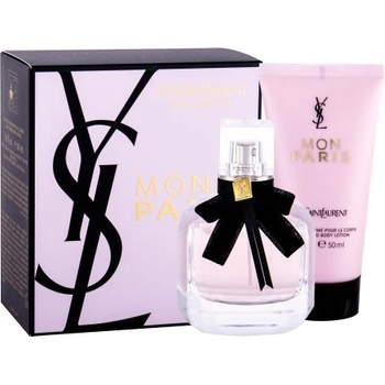 Yves Saint Laurent Mon Paris подаръчен комплект: EDP 50 ml + лосион за тяло 50 ml за жени