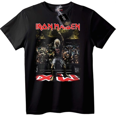 NOONEBRAND Тениска Iron Maiden Еди Сцена - 2XL, Black
