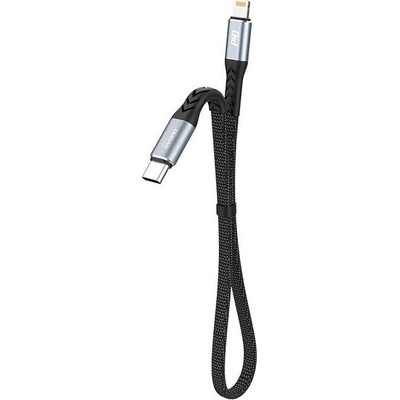 Kábel USB-C na Lightning Dudao 20W PD 0,23 m (čierny) L10P