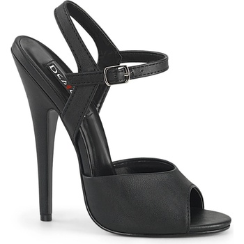 Image 1 of Pleaser USA Pleaser Domina-109 Blk Faux Leather 35