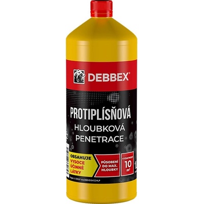 Den Braven Protiplísňová hloubková penetrace 1 l láhev mléčně bílá