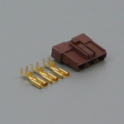 Sada konektoru Faston 7.8 mm, 3 póly - zásuvka (samice)