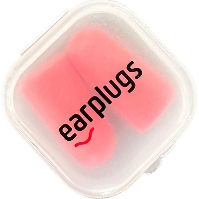 Earplugs pěnové špunty do uší v plastové krabičce - 1 pár