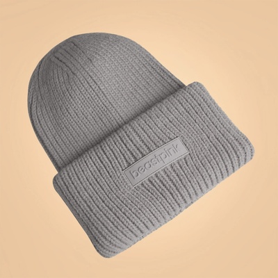 BeastPink zimná čiapka beanie Grey