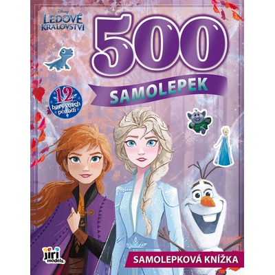 Jiri Models Velká samolepková knížka 500 Ledové království