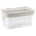 HORECANO HOME-Кутия за съхранение КРЕМ 700ml 15.8x10xh8.3cm (32101C) (0174255)