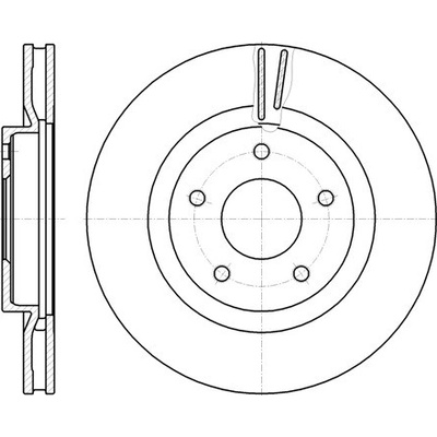 Brzdový kotúč REMSA 61087.10