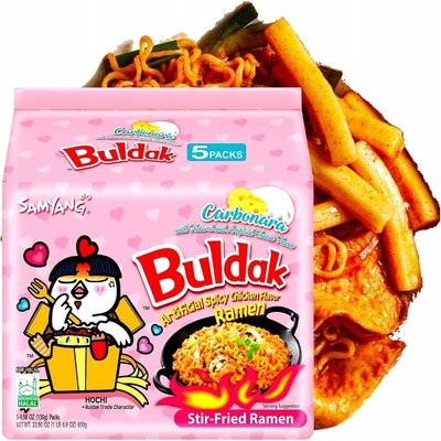 Samyang ramen pikantné s príchuťou carbonara 5 x 130 g