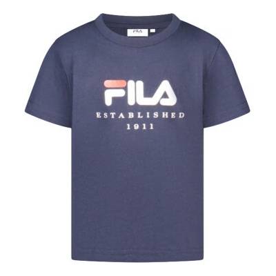 Fila dívčí tričko s krátkým rukávem modrá