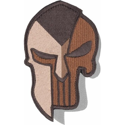 Nášivka: PUNISHER Spartan [ssz] béžová | hnědá