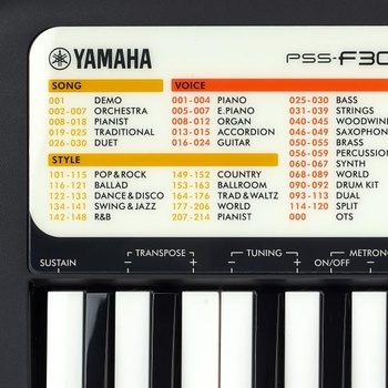 Image 1 of Yamaha PSS-F30