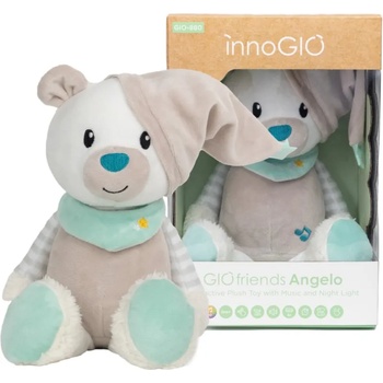 InnoGIO GIOfriends Interactive Plush Toy играчка за заспиване с мелодия Angelo