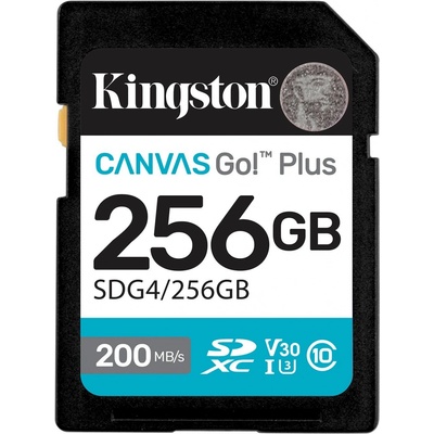 Kingston SDXC 256GB Canvas Go Plus SDG4/256GB