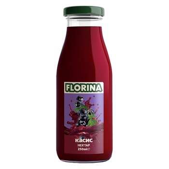 Image 1 of FLORINA 0, 250 СТЪКЛО КАСИС 25% ФЛОРИНА 12бр