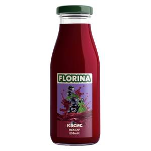 FLORINA 0, 250 СТЪКЛО КАСИС 25% ФЛОРИНА 12бр
