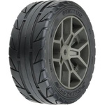 Pro-Line колело 2.4", гума Vector S3 35/85 Belted, диск сив H14 (2)