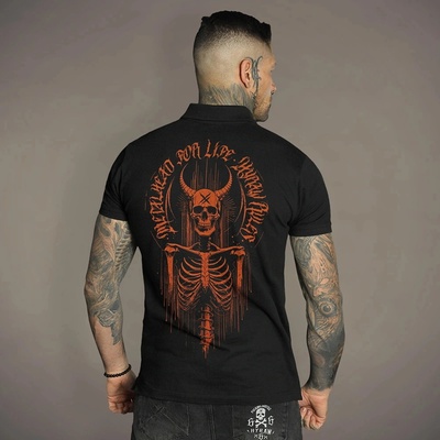 HYRAW мъжка тениска HYRAW - HORNED - Polo - 261PL01