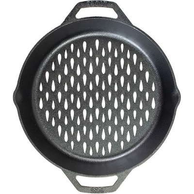 Lodge Děrovaná litinová pánev na gril 30 cm