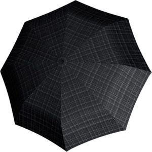 Doppler Чадър Knirps T. 400 в каре черен (9534007602)