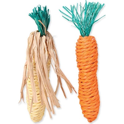Trixie Hračka mrkev kukuřice 15 cm