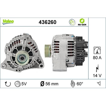 generátor VALEO 436260