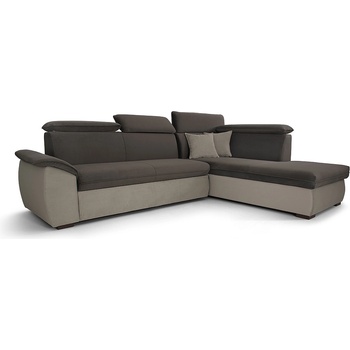 Мебели КАМБО Ъглов диван Парма кафяво и бежово Spark 27 Spark 29