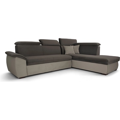 Мебели КАМБО Ъглов диван Парма кафяво и бежово Spark 27 Spark 29