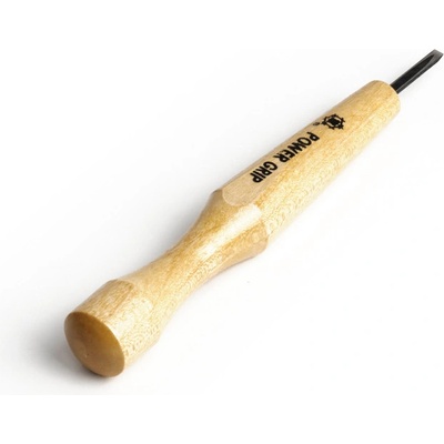 Japonské řezbářské mini-dláto MIKISYO Power Grip s plochou čepelí - 3 mm