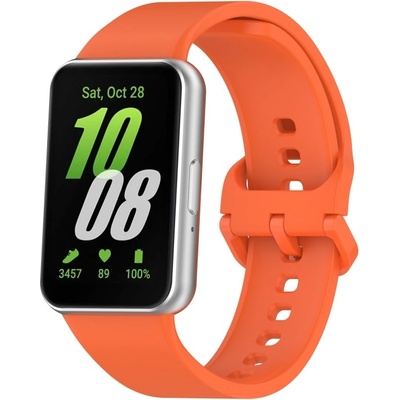 PROTEMIO SILICONE Vyměnitelný řemínek pro Samsung Galaxy Fit3 oranžový 72595