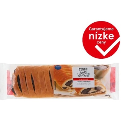 Tesco Závin s makovou náplňou 400 g