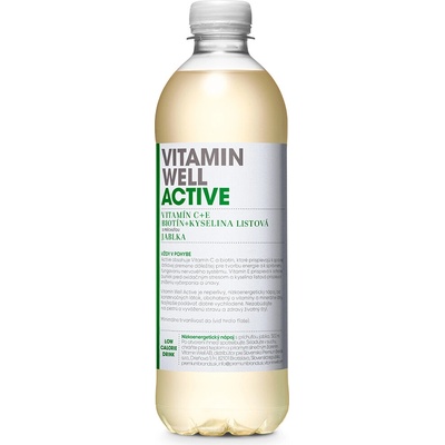 Vitamin Well Active Jablko 500 ml