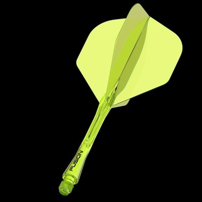 Winmau Fusion #2 Fluor Yellow Intermediate