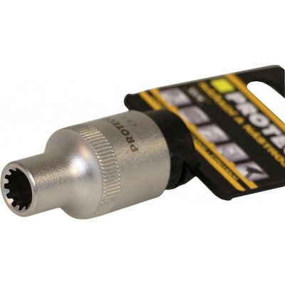 PROTECO 43.14100-06 hlavica nástrčná SPLINE 1/4" 6 PROFI