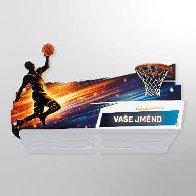 Držák na medaile Basketbal