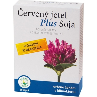 Okopharm Červený jetel Plus Soja Rotklee 30 kapsúl