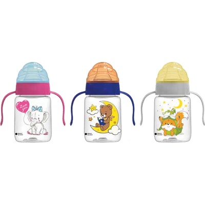 Mercanlar M-222021-Бутилка за бебе 330ml "Zuzu" PVC TRITAN (0154379)