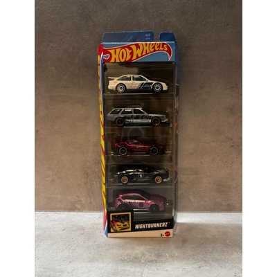 Mattel Hot Wheels Nightburnerz 5ks angličáky JBJ87