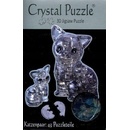 3D puzzle HCM Kinzel 3D Crystal puzzle Kočka s koťátkem 49 ks