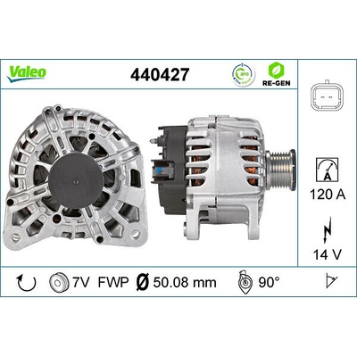 Alternátor VALEO 440427