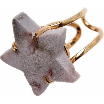 Nefertitis Be Beautiful Ametyst růžový Hvězda prsten NF54667