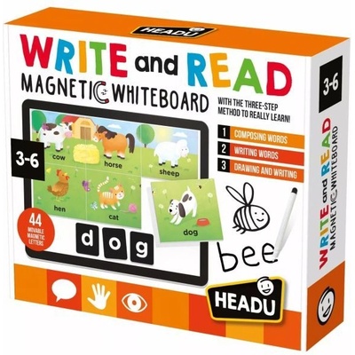 Headu Headu: Магнитна дъска с букви (EN25145)
