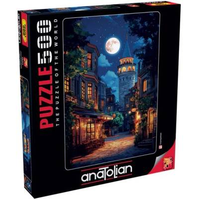 Anatolian Пъзел Anatolian - Галата при пълнолуние, 500 части (P3643)