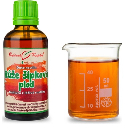 Ruža šípová bylinné kvapky tinktúra duša rastlín 50 ml