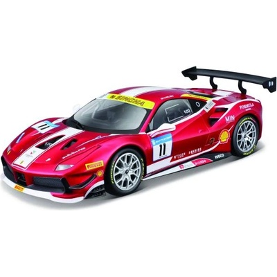 Bburago Bburago 1: 24 Ferrari Racing MODEL KIT - 488 Challenge (Формула състезание 2017)