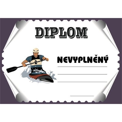 VIZINGR Kajak diplom A4 č.2