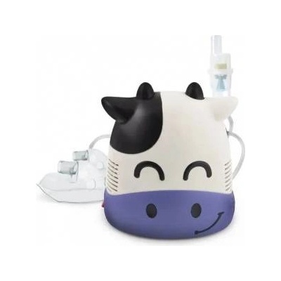 Esperanza Инхалатор esperanza, За деца и възрастни, Със спрей, С компресор, Във форма на крава, Включен пълен комплект аксесоари, Лесно дишане