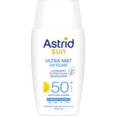 Astrid Sun Anti Age tónovací ultralehký pleťový fluid na opalování SPF50+ 40ml – Hledejceny.cz