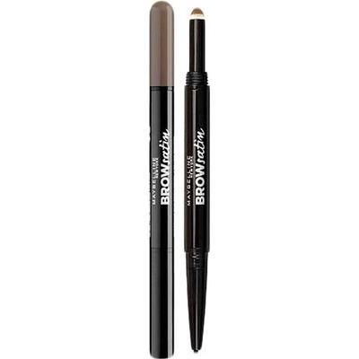 Maybelline Brow Satin tužka na obočí duo 04 Dark Brown 0,71 g – Zbozi.Blesk.cz