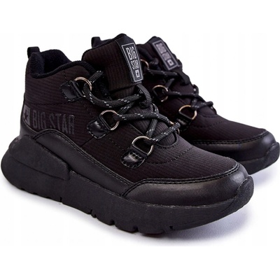 Big Star dětské boty Memory Foam KK374119 černe