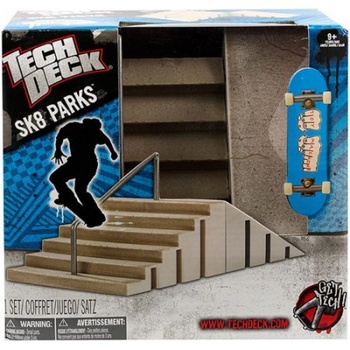 Tech Deck Skate Park S Fingerboardem Modrá